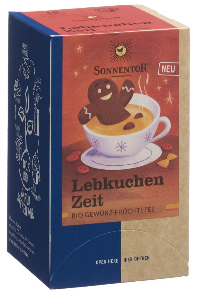 Lebkuchen Zeit Tee