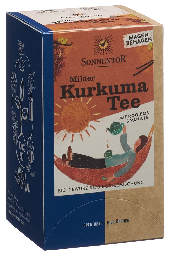 SONNENTOR milder Kurkuma Tee