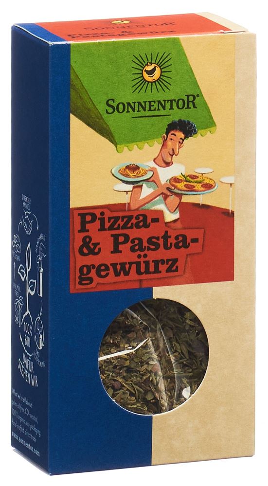 SONNENTOR Pizza- und Pastagewürz, Hauptbild