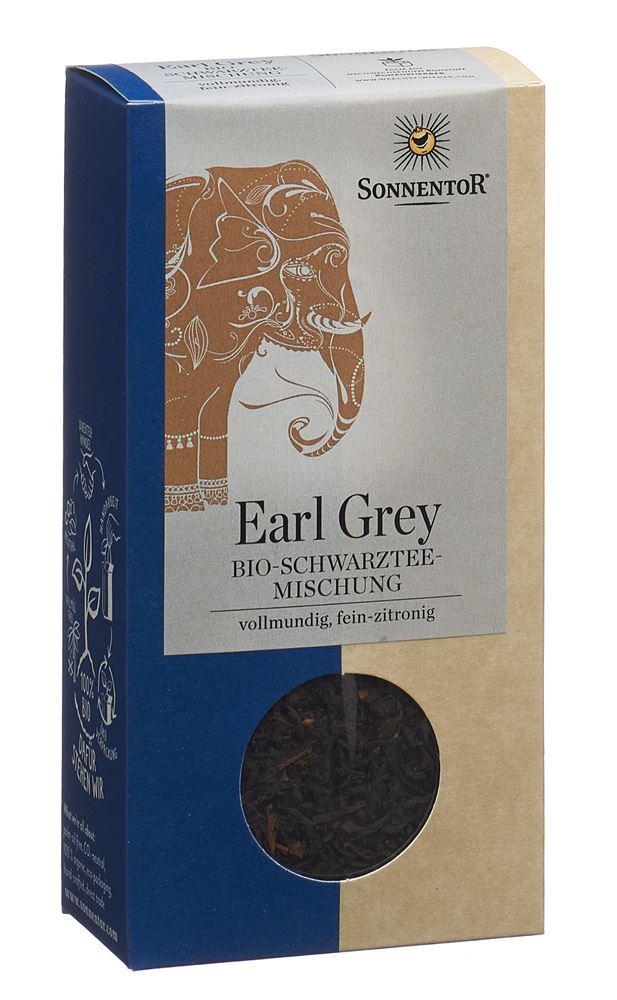 SONNENTOR Schwarztee Earl Grey, image principale