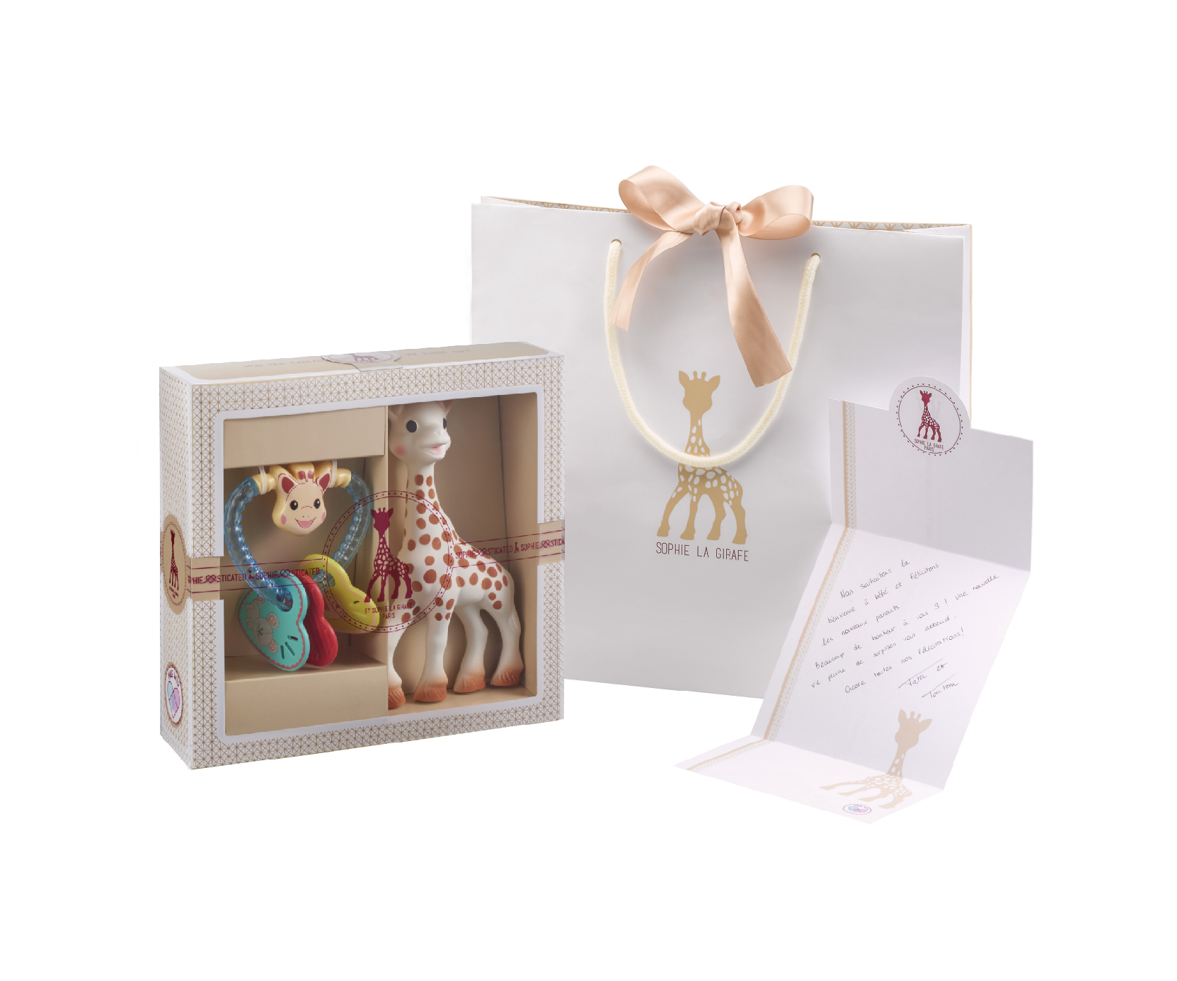 SOPHIE LA GIRAFE coffret création classique