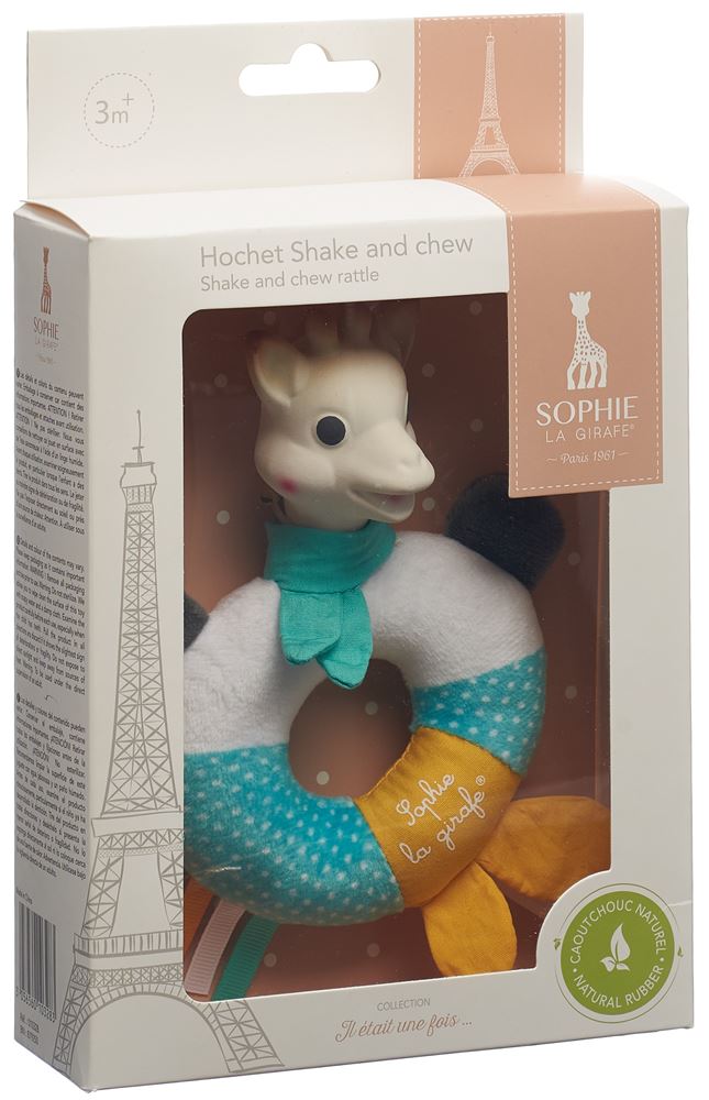 SOPHIE LA GIRAFE hochet shake & shew