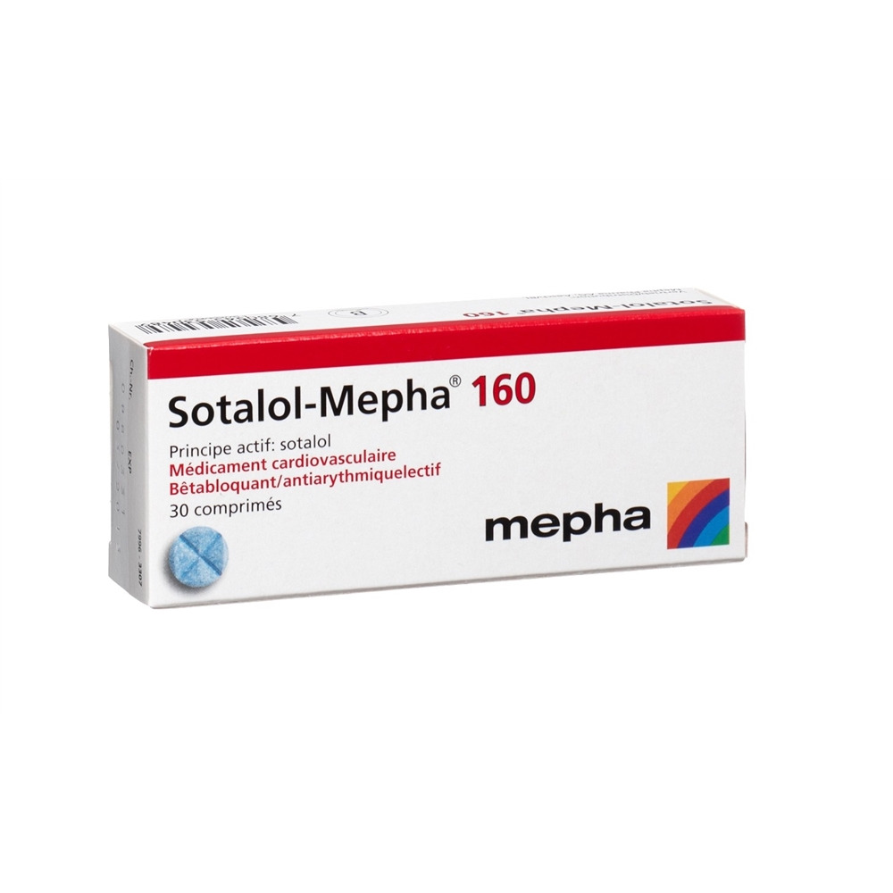 Sotalol-Mepha Mepha 160 mg, image 2 sur 2