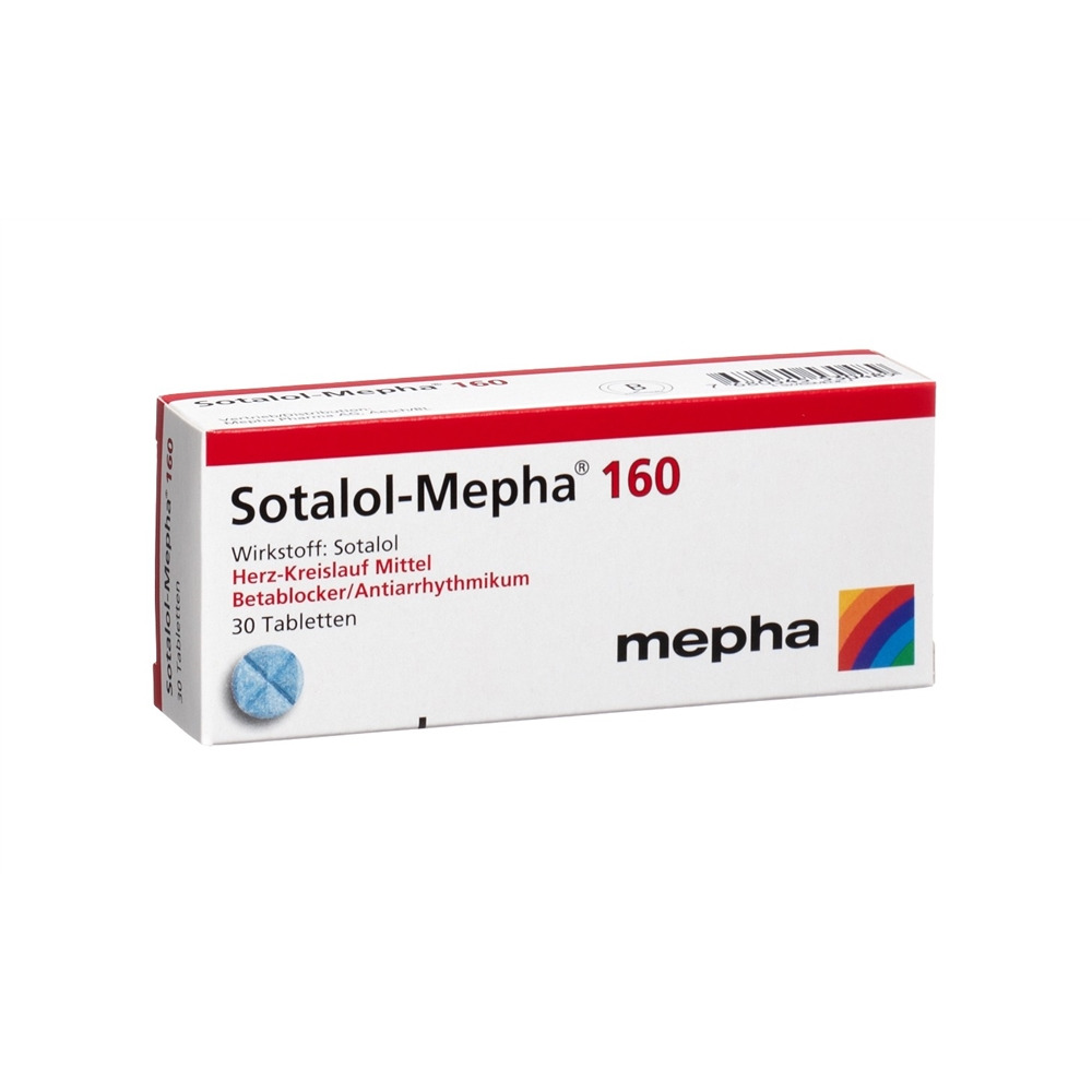 Sotalol-Mepha Mepha 160 mg, image principale