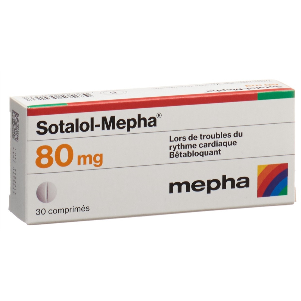 SOTALOL Mepha 80 mg, Bild 2 von 2