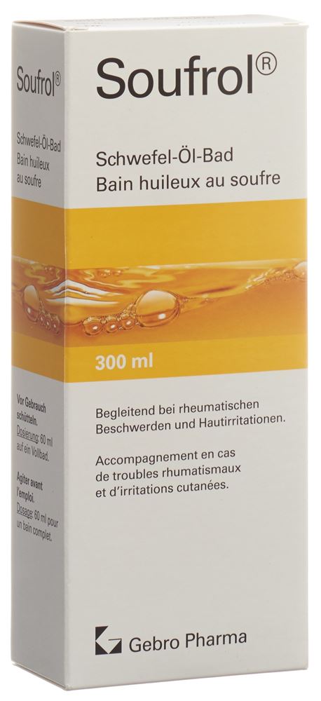 SOUFROL Schwefel-Öl-Bad