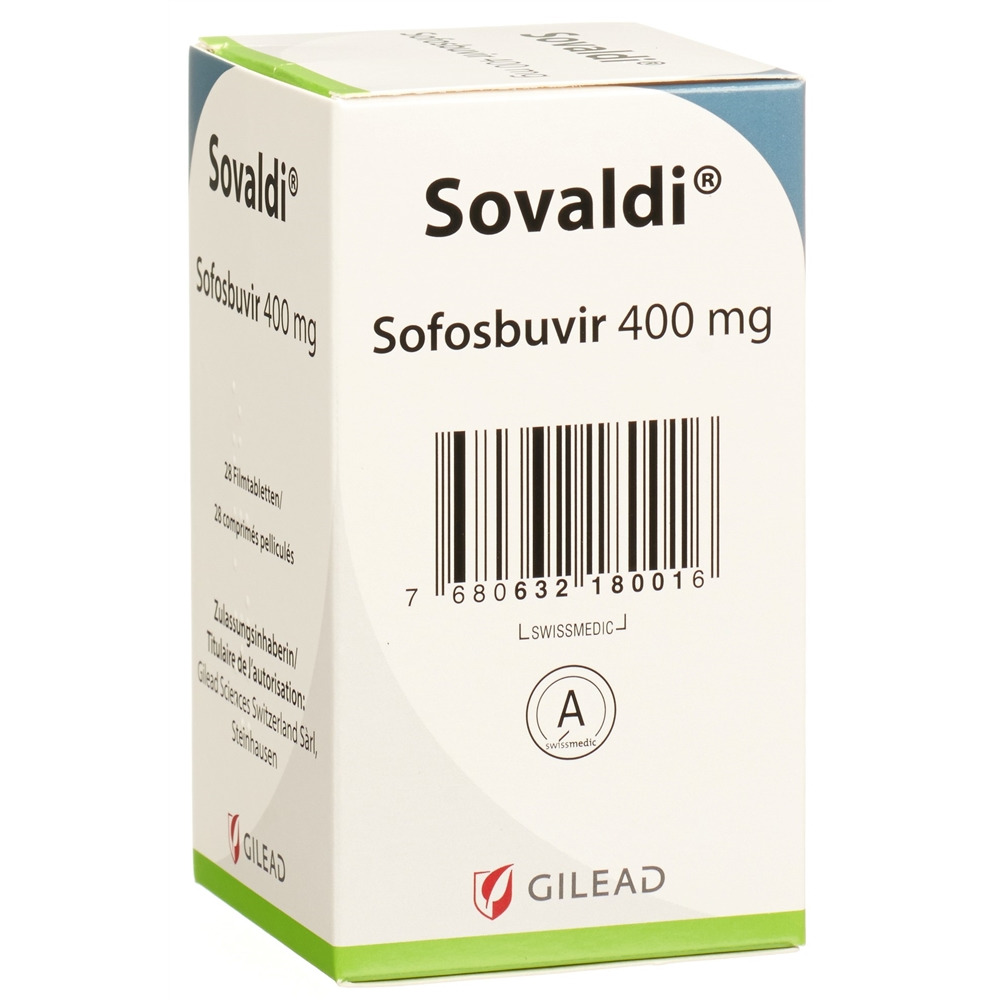 Sovaldi Filmtabl 400 mg Ds 28 Stk, Bild 2 von 2