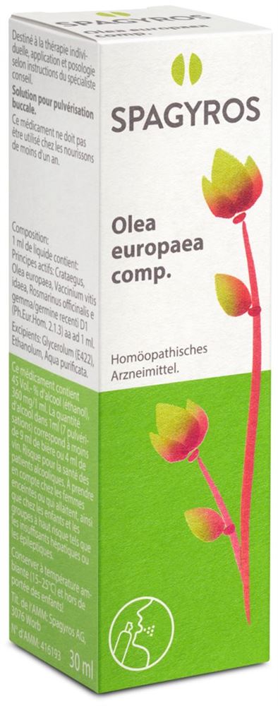 Spagyros olea europaea 1 D, image principale