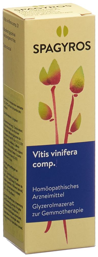 Spagyros Vitis vinifera 1 D, Hauptbild