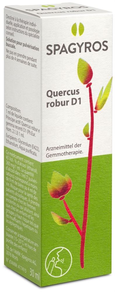 Spagyros quercus robur 1 D