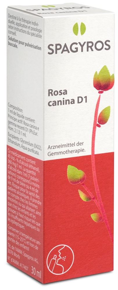 Spagyros rosa canina 1 D