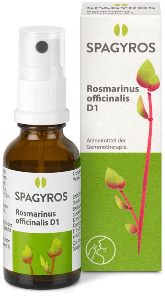 Spagyros rosmarinus officinalis 1 D, image 2 sur 2