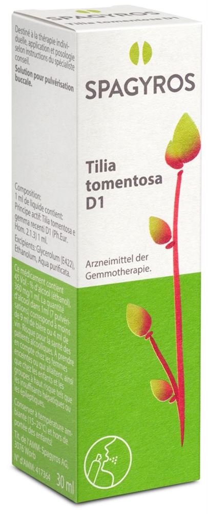 Spagyros tilia tomentosa 1 D, image principale