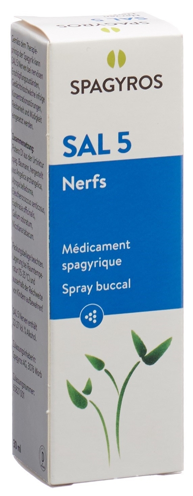 Spagyros SAL 5 nerfs spray buccal, image 2 sur 2