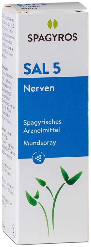 Spagyros SAL 5 nerfs spray buccal