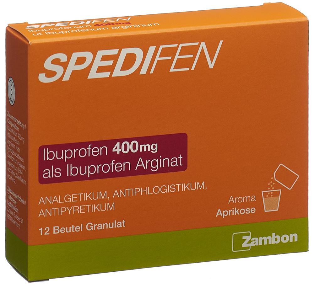 SPEDIFEN gran 400 mg sach 12 pce, image principale