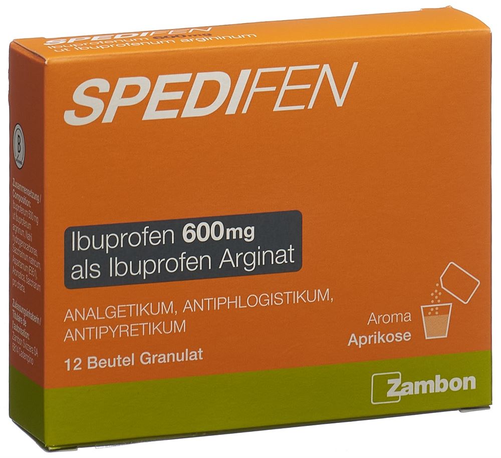 SPEDIFEN Gran 600 mg Btl 12 Stk, Hauptbild