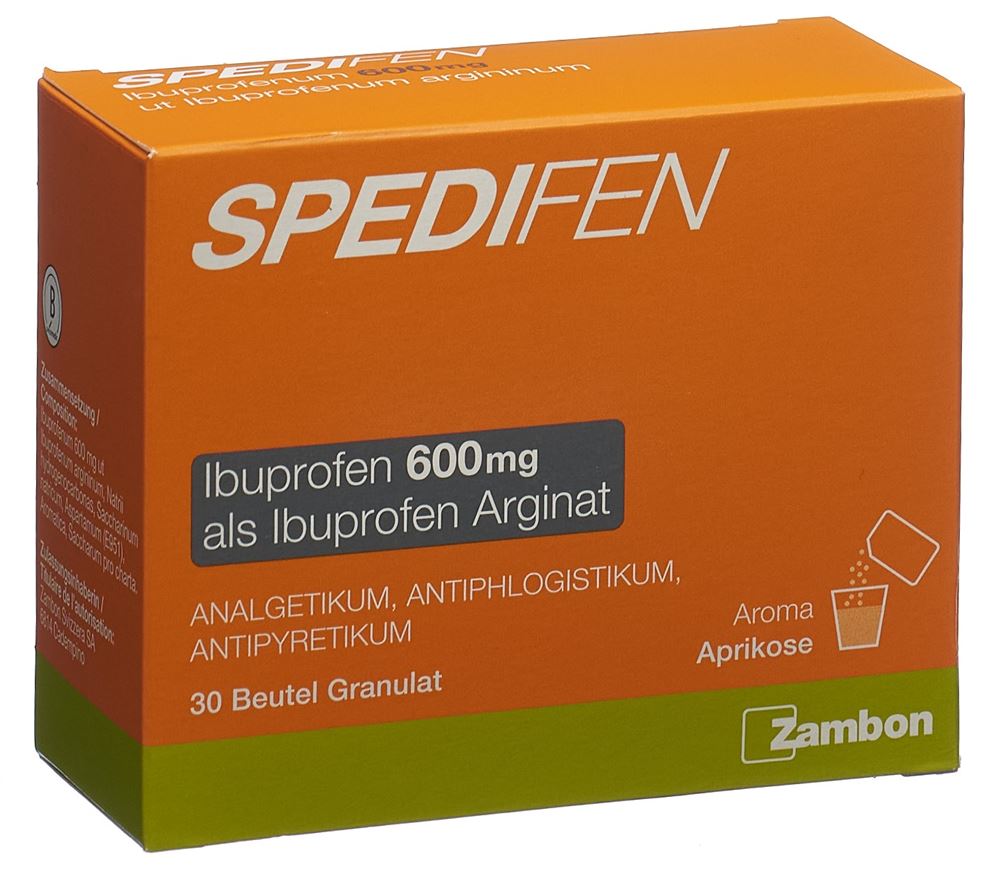 SPEDIFEN Gran 600 mg Btl 30 Stk, Hauptbild