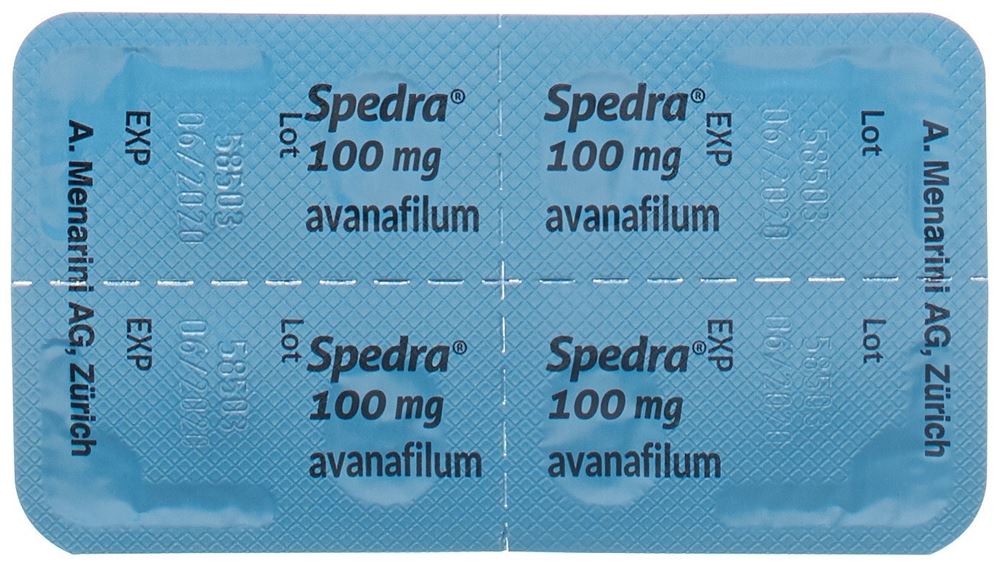 SPEDRA cpr 100 mg blist 4 pce, image 2 sur 3