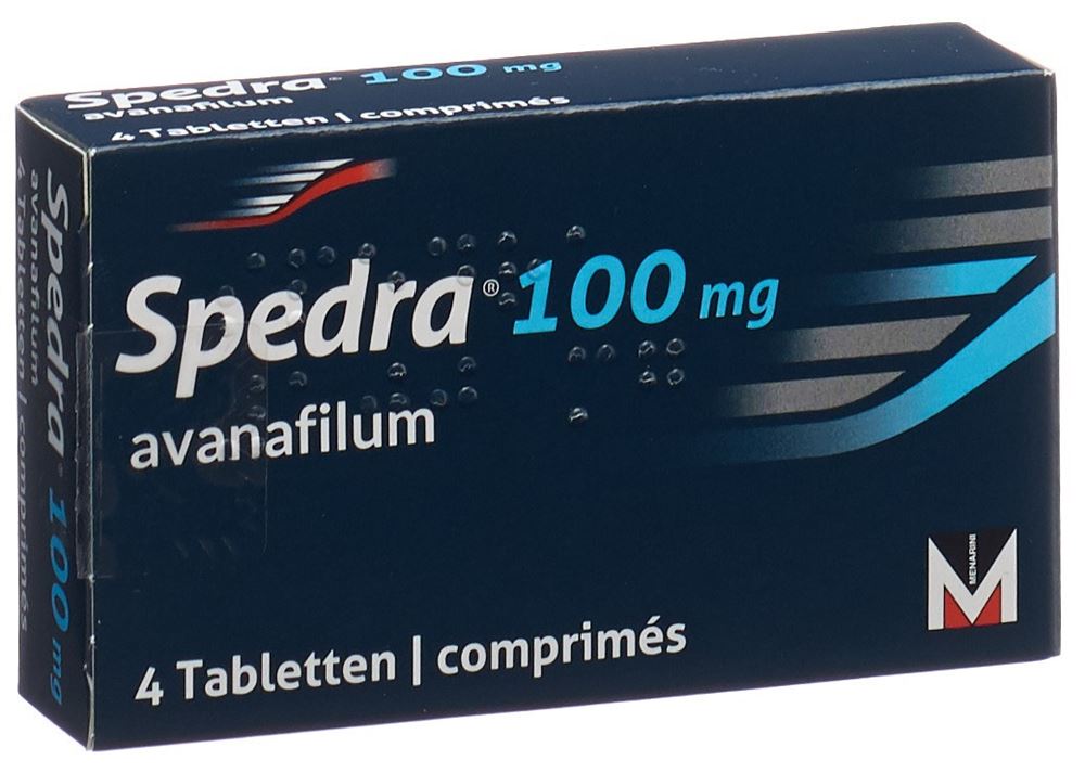 SPEDRA Tabl 100 mg Blist 4 Stk, Hauptbild