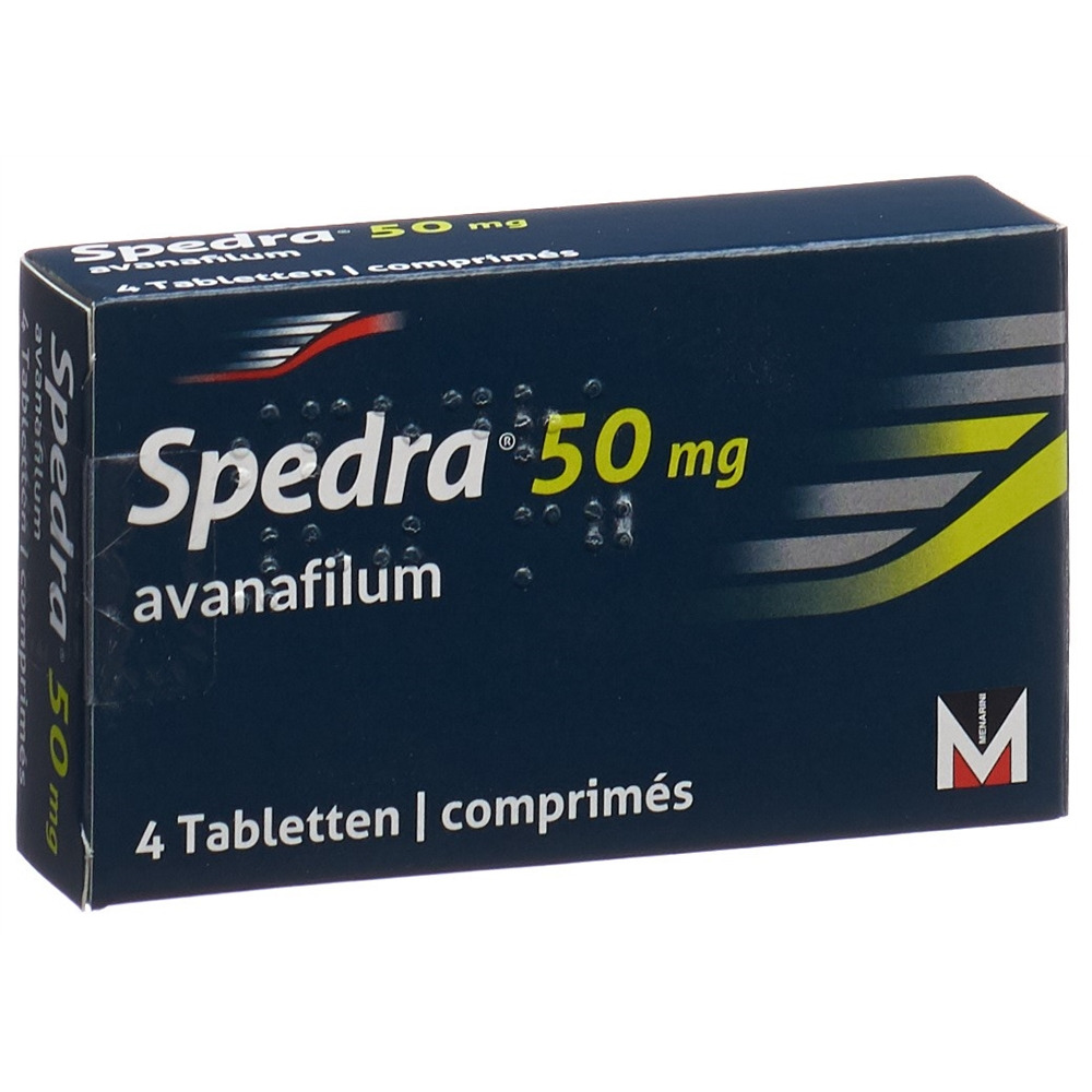 SPEDRA Tabl 50 mg Blist 4 Stk, Hauptbild