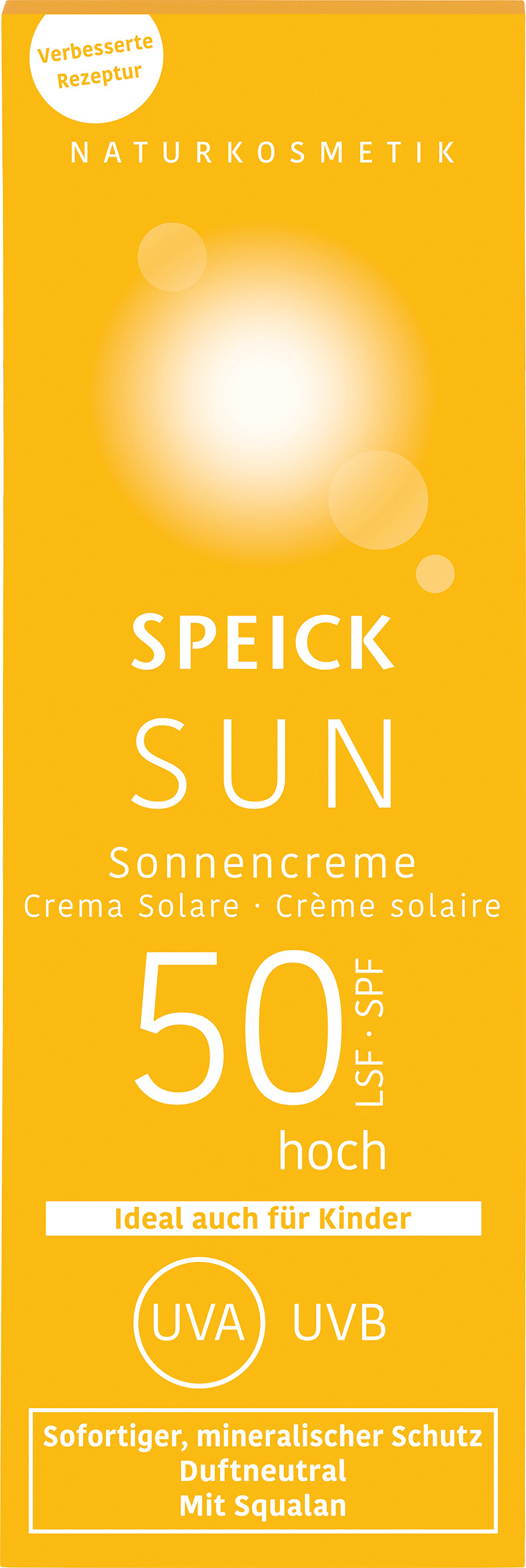 SPEICK Sonnencreme