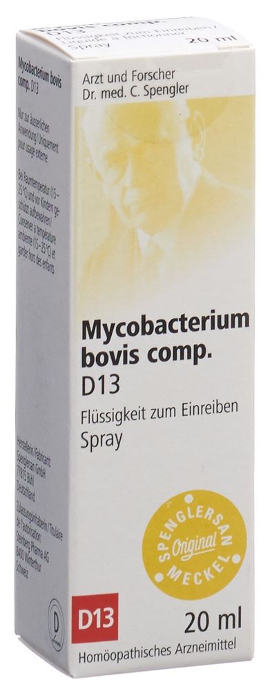 Spenglersan Mycobacterium bovis comp. 13 D, image principale