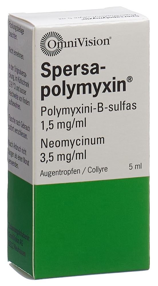 SPERSAPOLYMYXIN Gtt Opht Fl 5 ml, Hauptbild