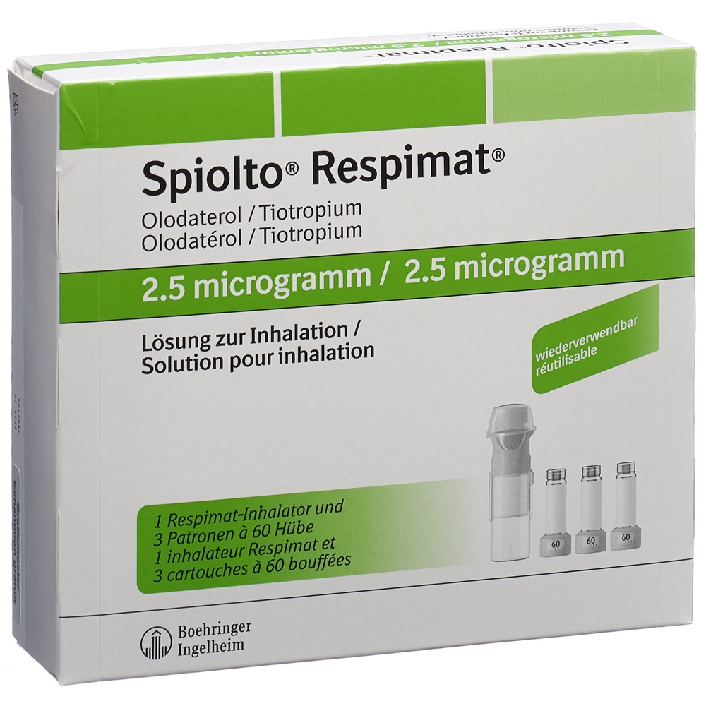 SPIOLTO Respimat 2.5 mcg/Hub, Hauptbild