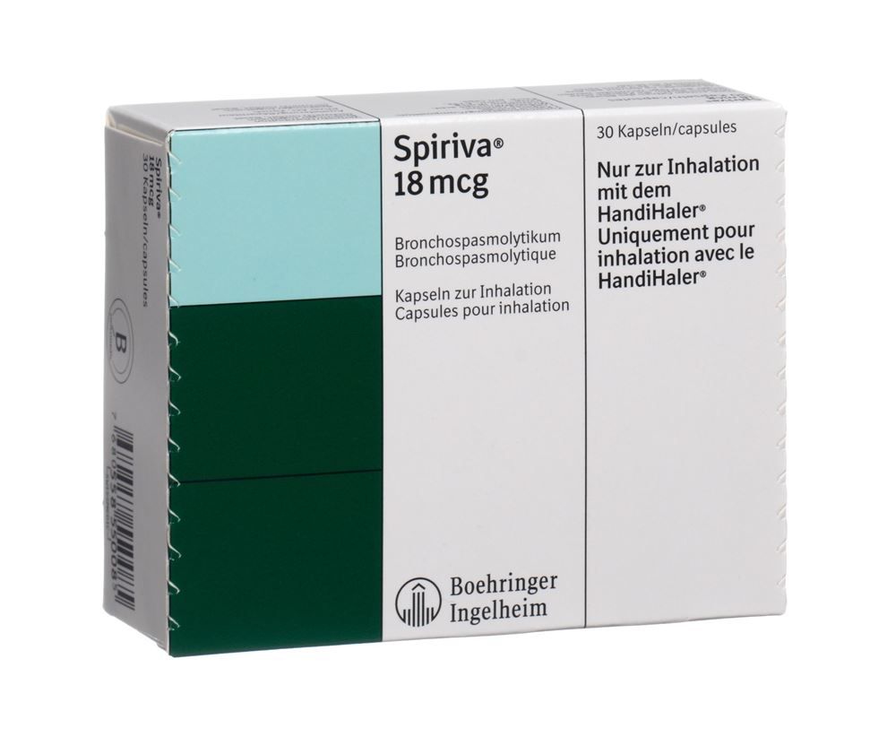 SPIRIVA caps inh 18 mcg blist 30 pce, image principale