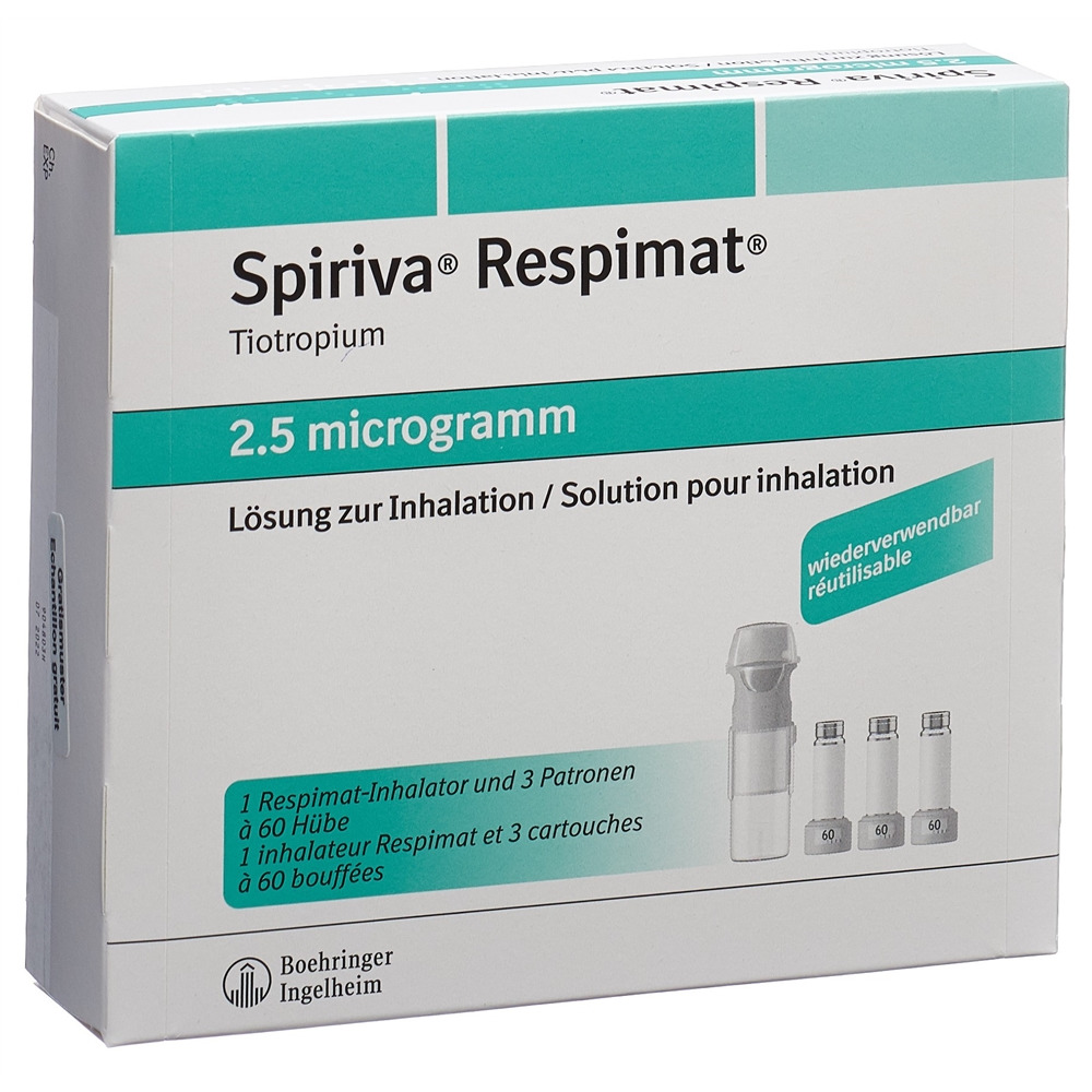 SPIRIVA Respimat 2.5 mcg/Hub, Hauptbild