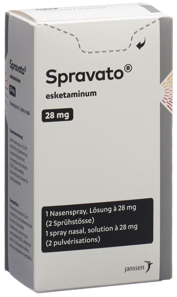 Spravato spray nasal 28 mg fl 1 pce, image principale