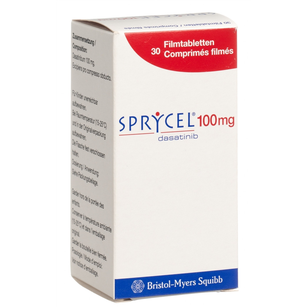 SPRYCEL cpr pell 100 mg bte 30 pce, image 2 sur 2