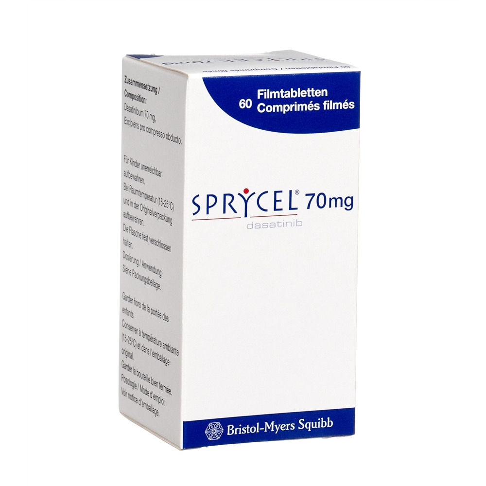 SPRYCEL cpr pell 70 mg bte 60 pce, image principale