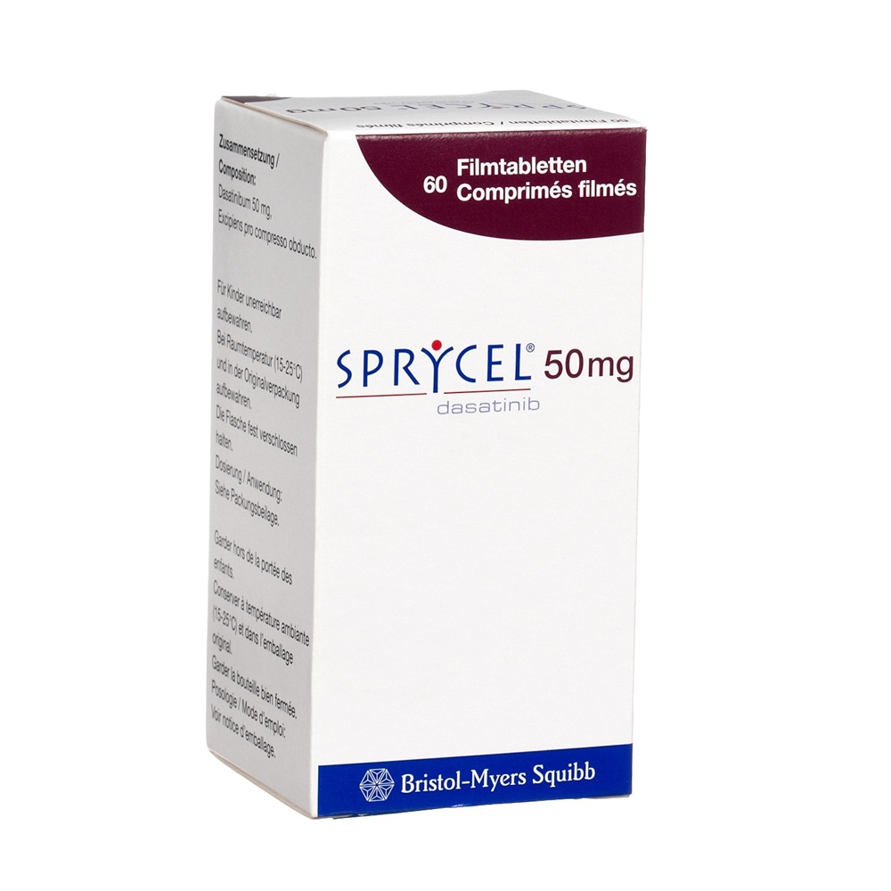 SPRYCEL Filmtabl 50 mg Ds 60 Stk, Bild 2 von 2