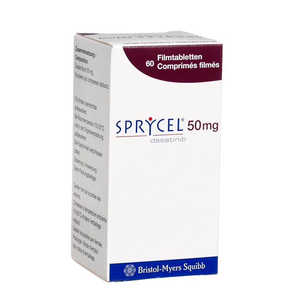 SPRYCEL Filmtabl 50 mg Ds 60 Stk, Hauptbild