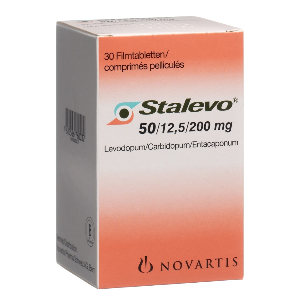 STALEVO cpr pell 50/12.5/200mg bte 30 pce, image principale