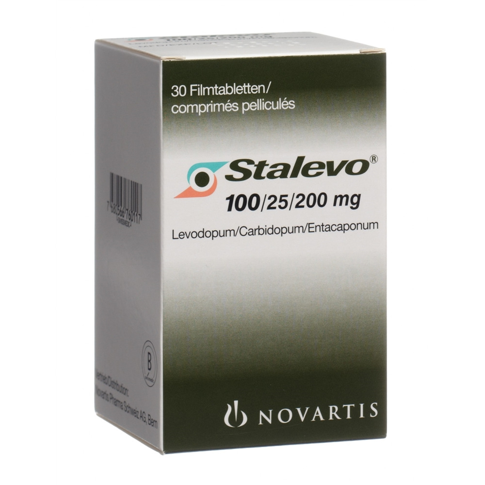 STALEVO Filmtabl 100/25/200mg Ds 30 Stk, Bild 2 von 2