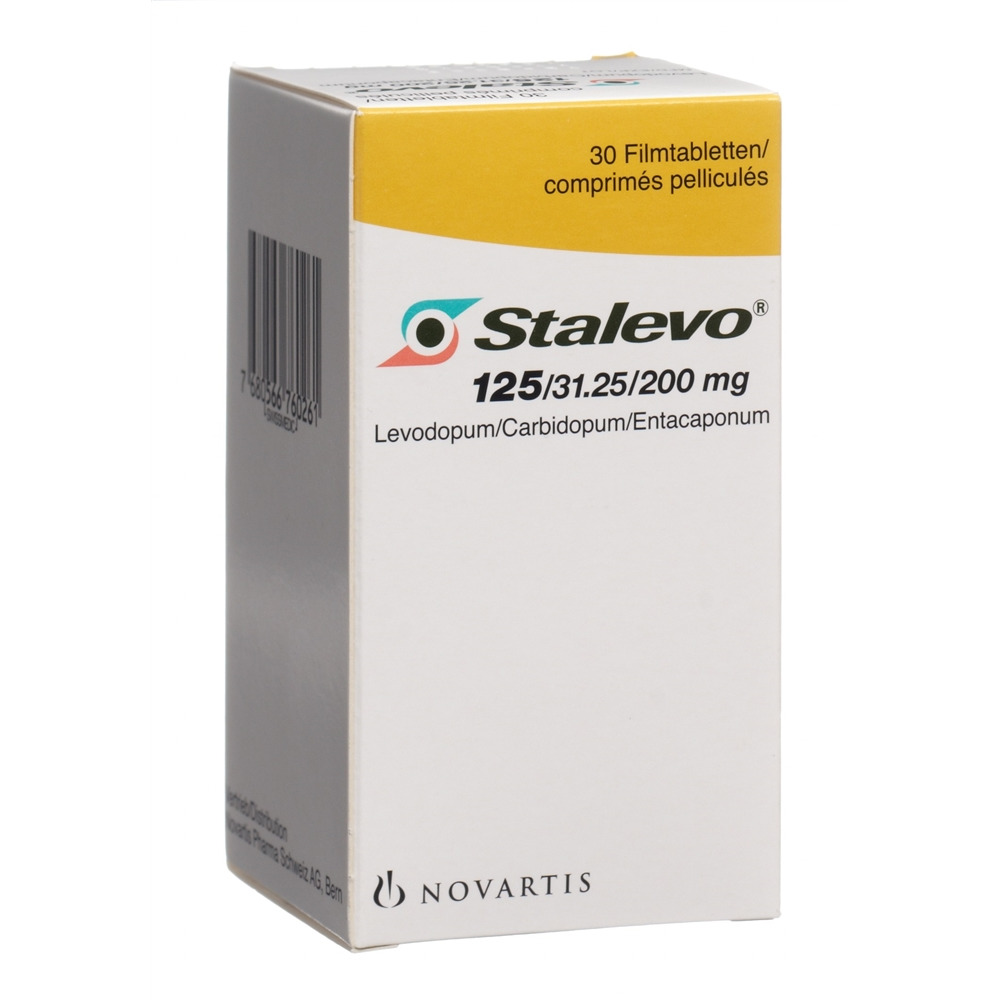 STALEVO Filmtabl 125/31.25/200mg Ds 30 Stk, Hauptbild