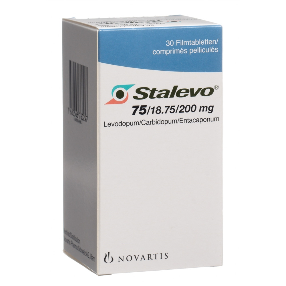 STALEVO Filmtabl 75/18.75/200mg Ds 30 Stk, Bild 2 von 2