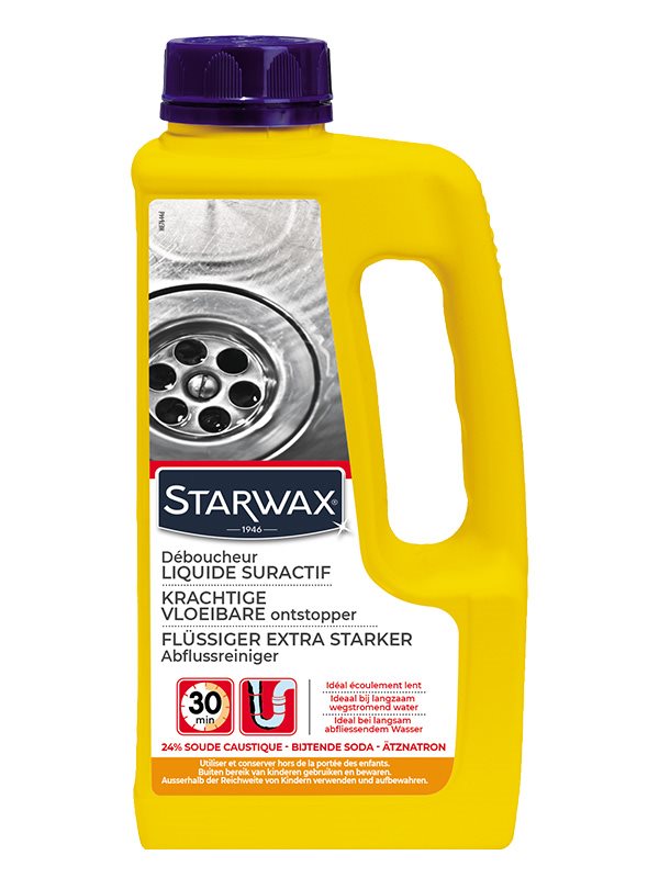 Starwax Déboucheur liquide canalisations