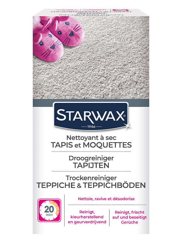 Starwax nettoyant à sec tapis & moquettes