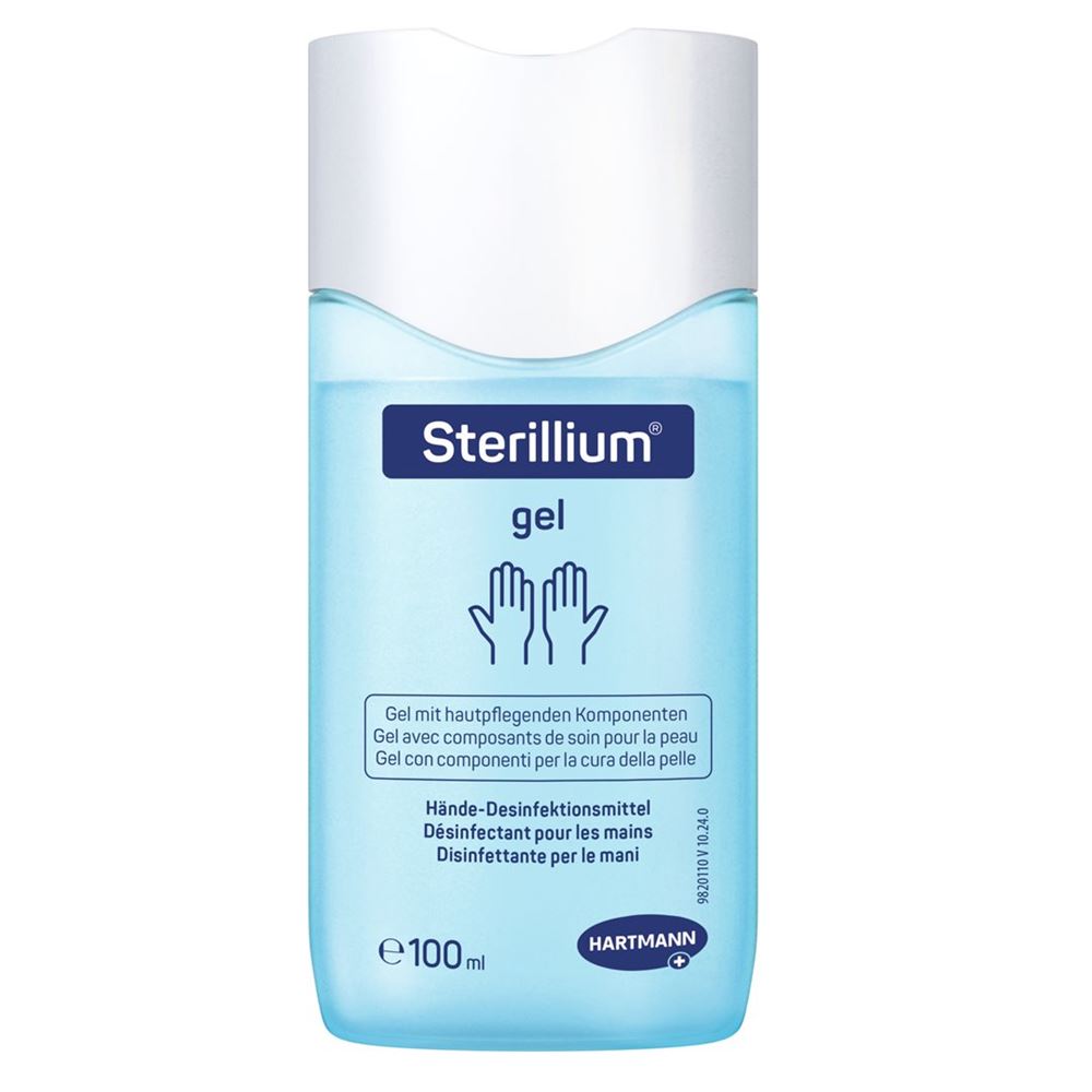 STERILLIUM gel pour désinfectant des mains