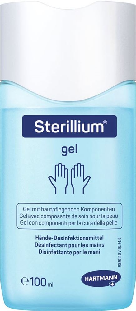 STERILLIUM gel pour désinfectant des mains