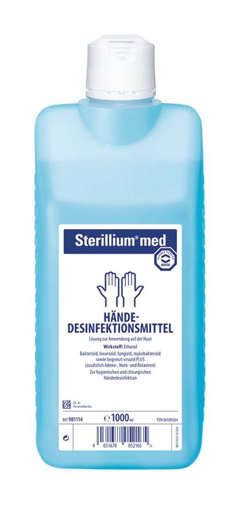 STERILLIUM med Händedesinfektion