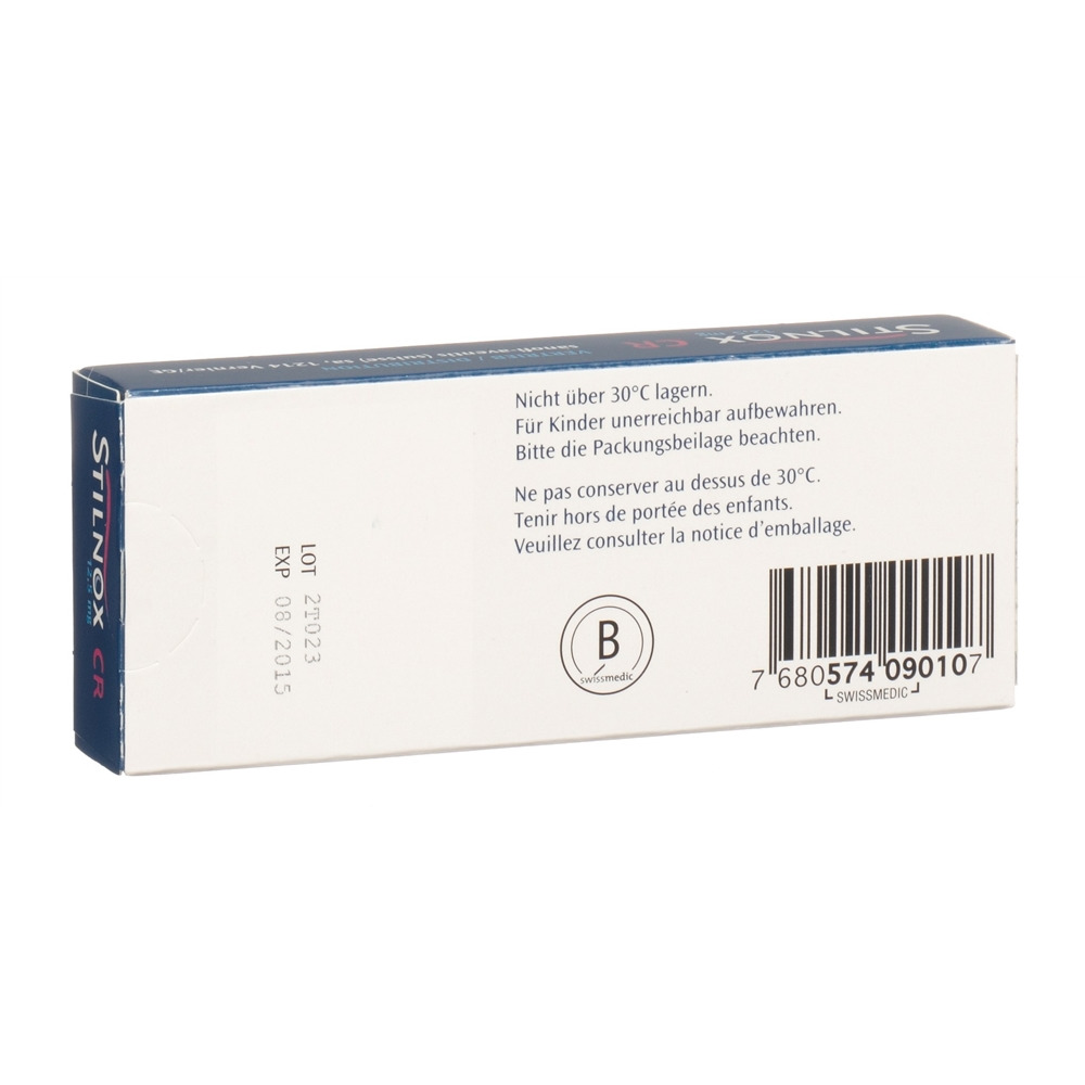 STILNOX cpr ret 12.5 mg blist 14 pce, image 2 sur 2