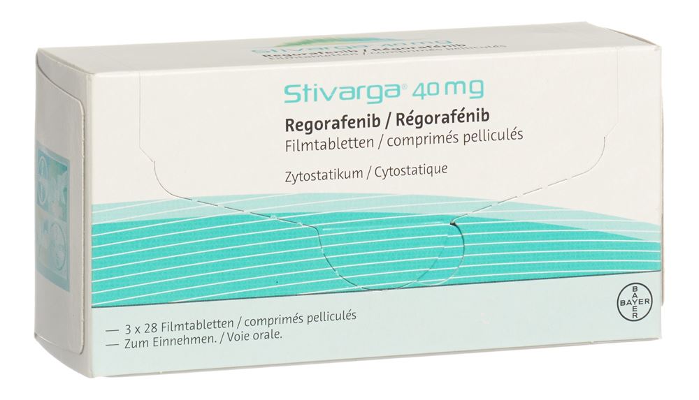STIVARGA Filmtabl 40 mg Ds 28 Stk, Hauptbild