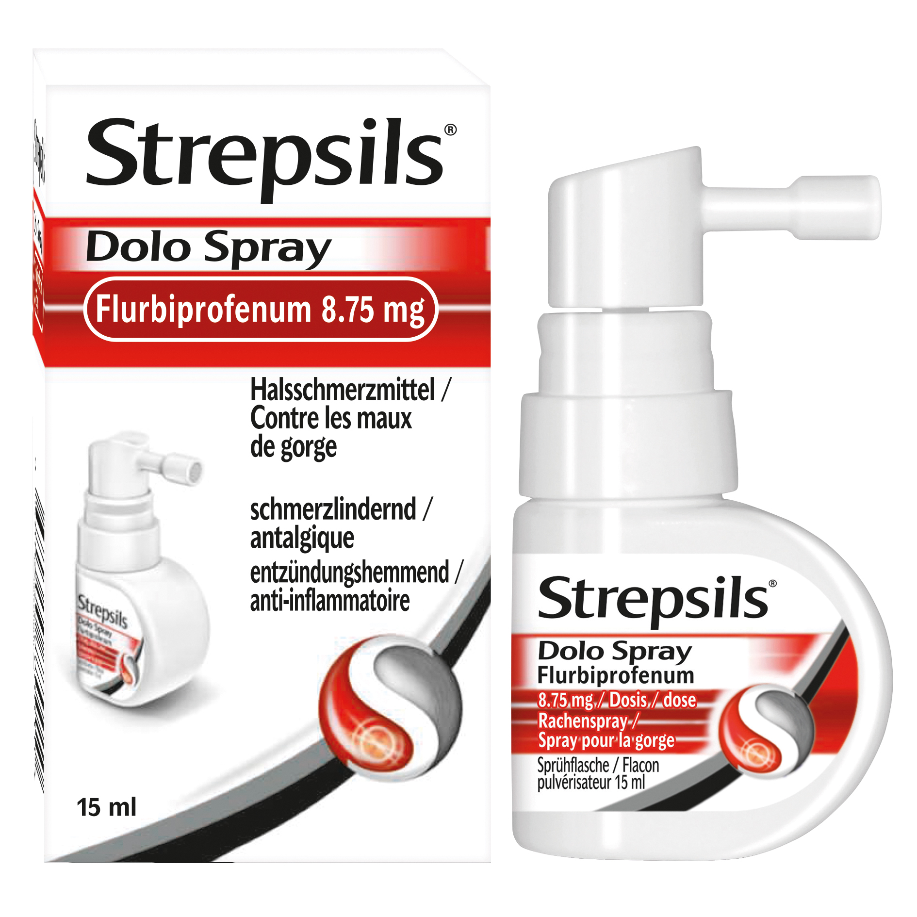 Strepsils Dolo Flurbiprofène, image principale