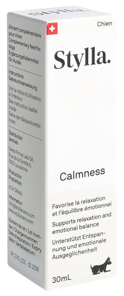 STYLLA calmness pour chiens