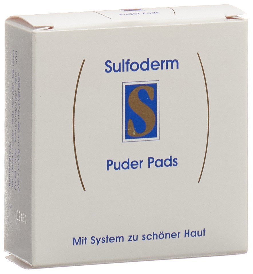 Sulfoderm S Puder Pads, Hauptbild Sulfoderm S Puder Pads, Hauptbild